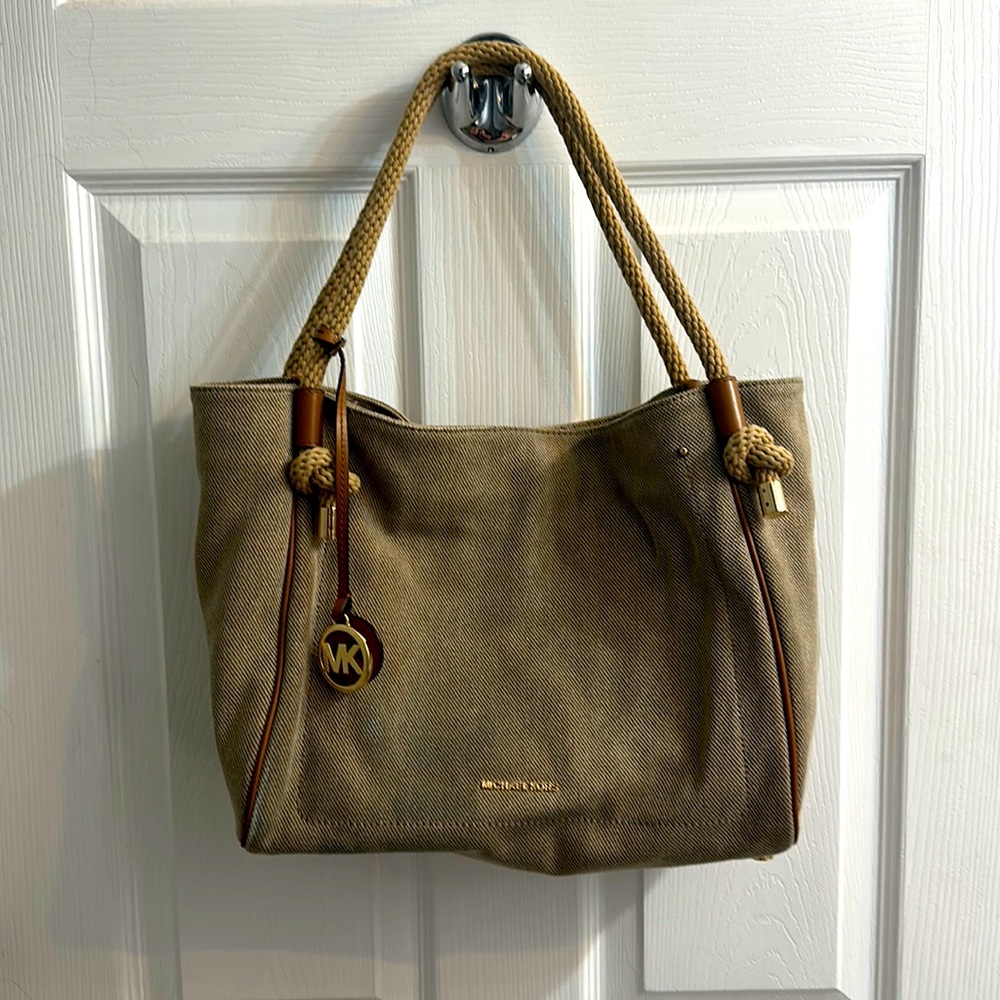 Michael Kors Canvas Marina purse.